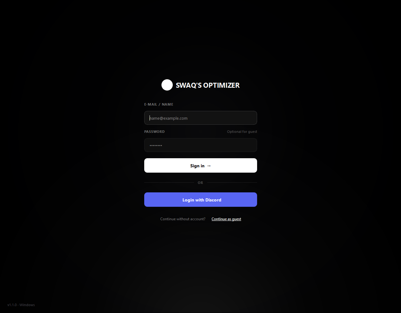 Login